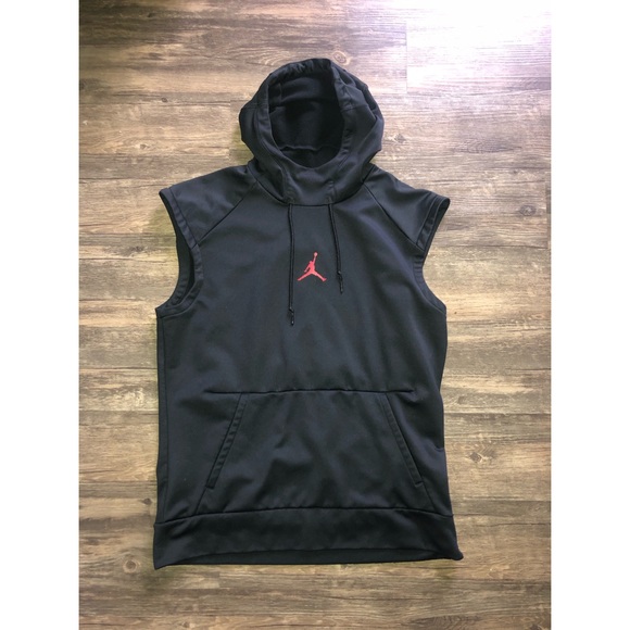 jordan sleeveless hoodie